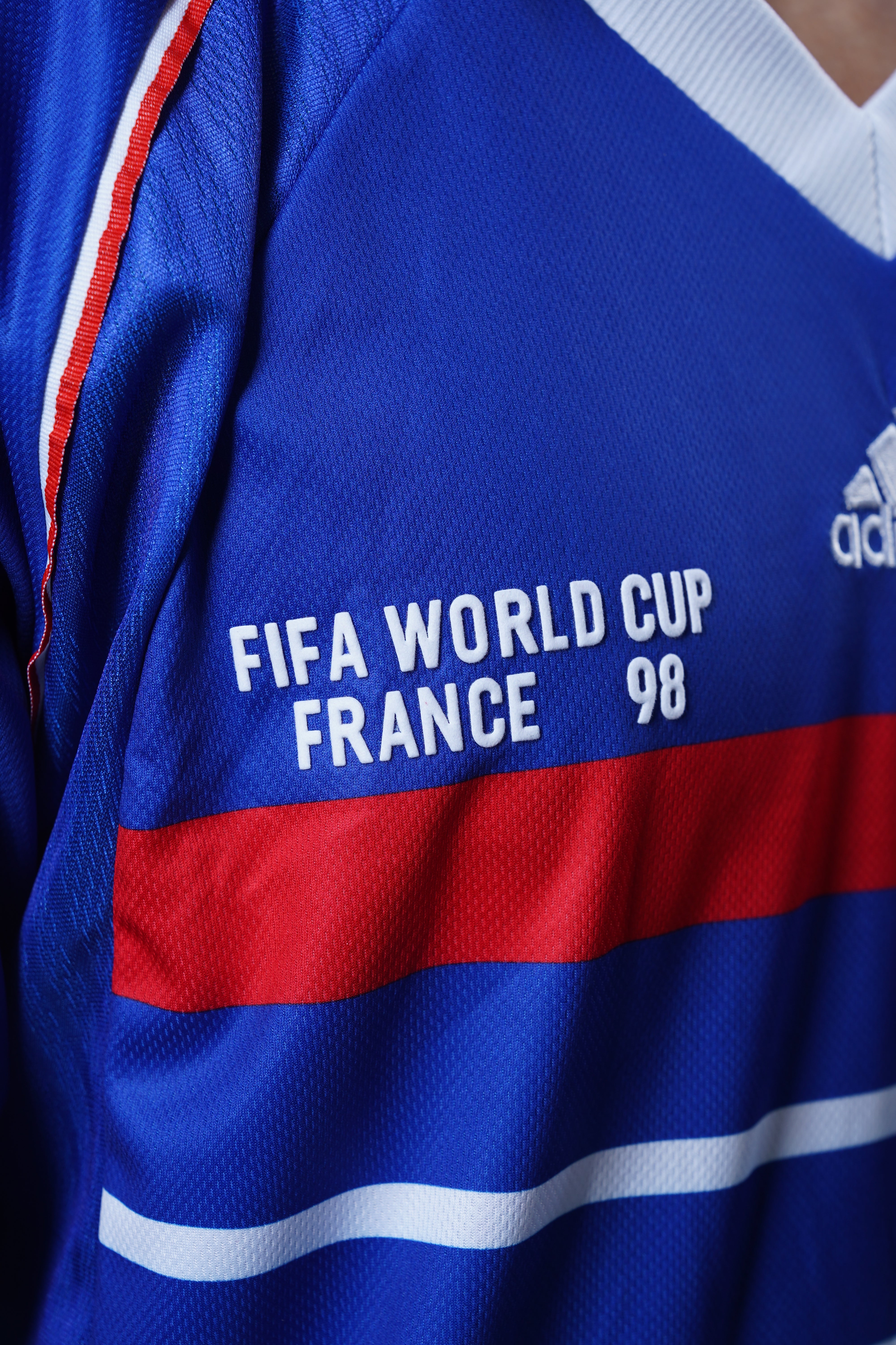 France FIFA WC 1998 Home Retro Jersey