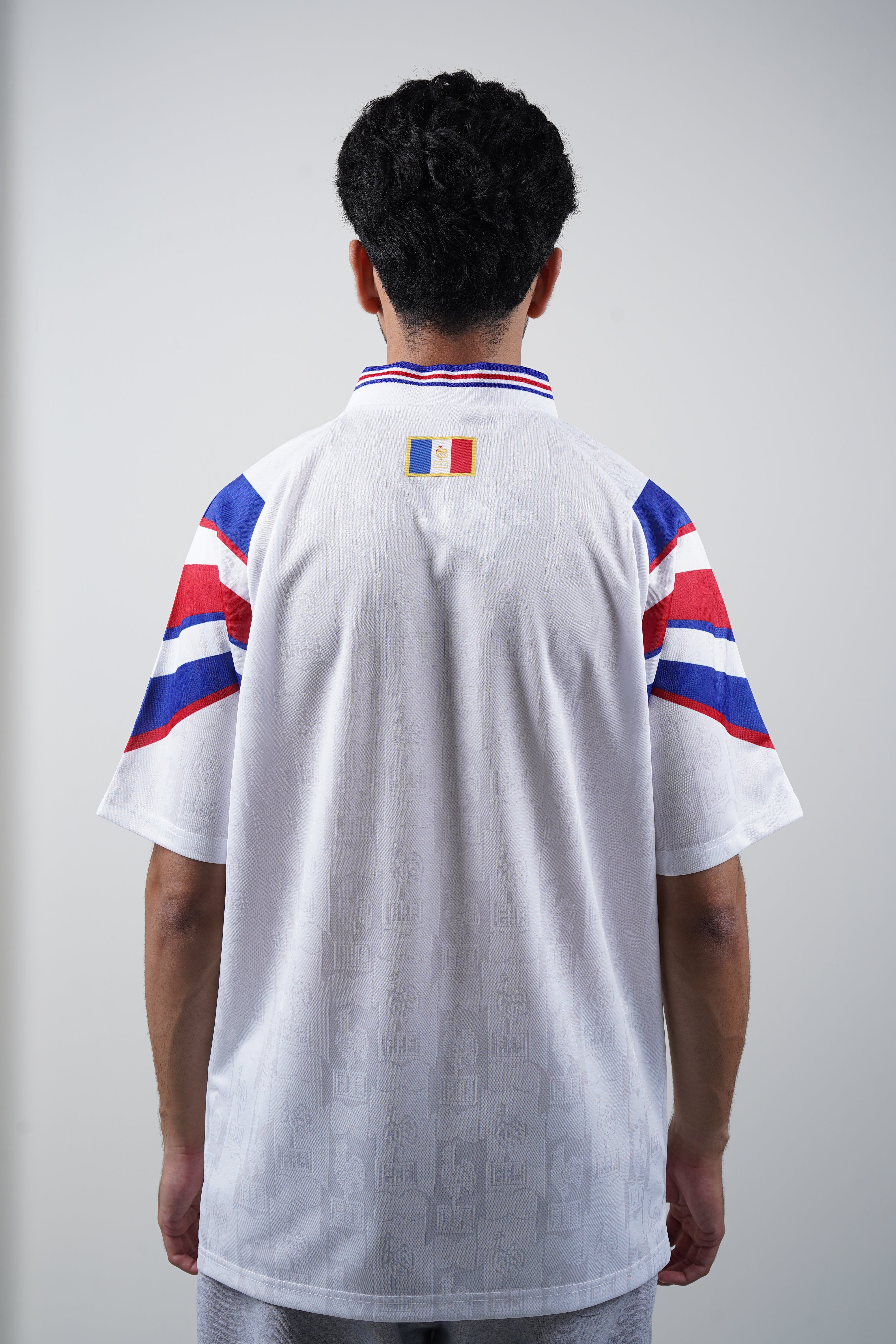 France Away 1996 Retro Jersey