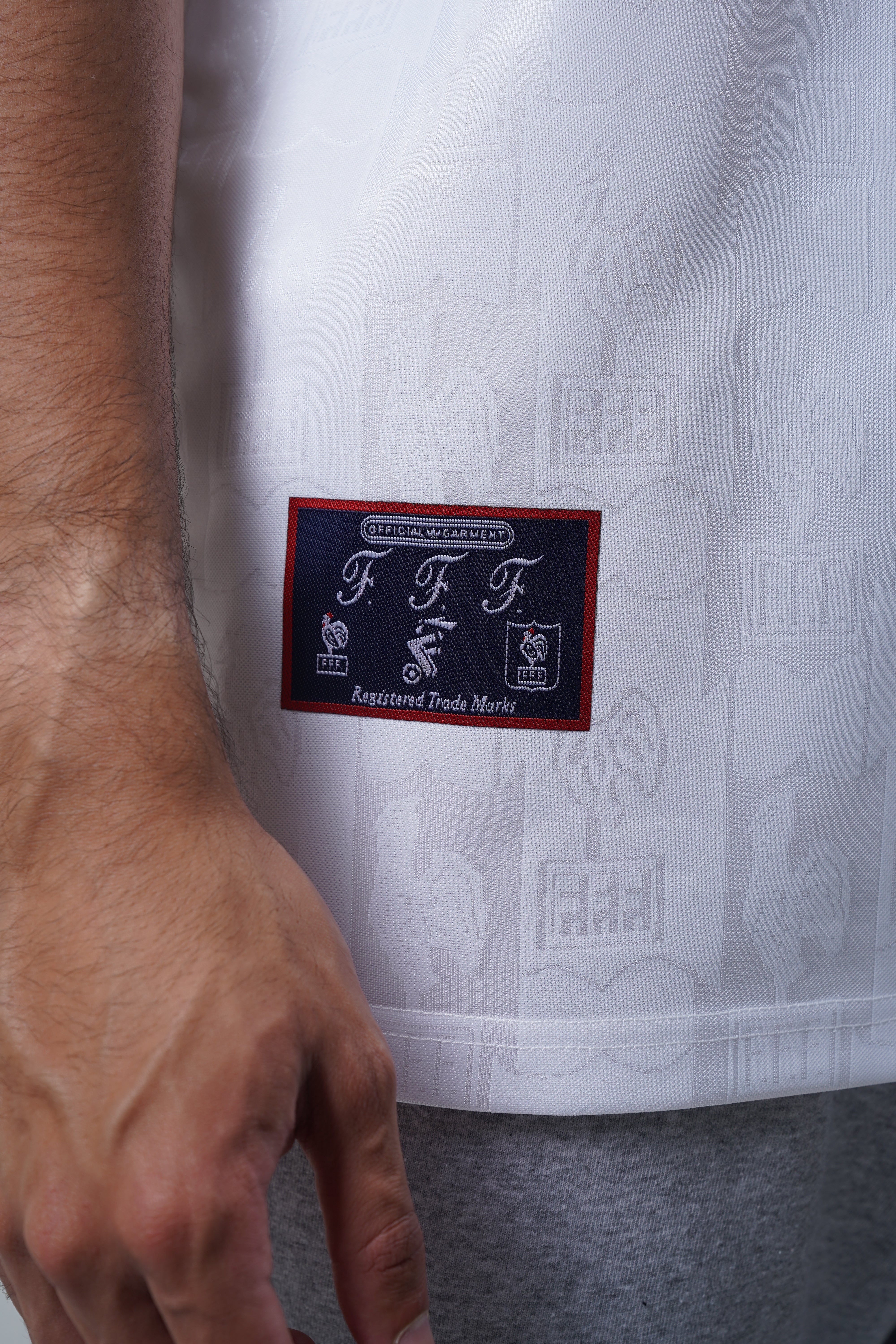 France Away 1996 Retro Jersey