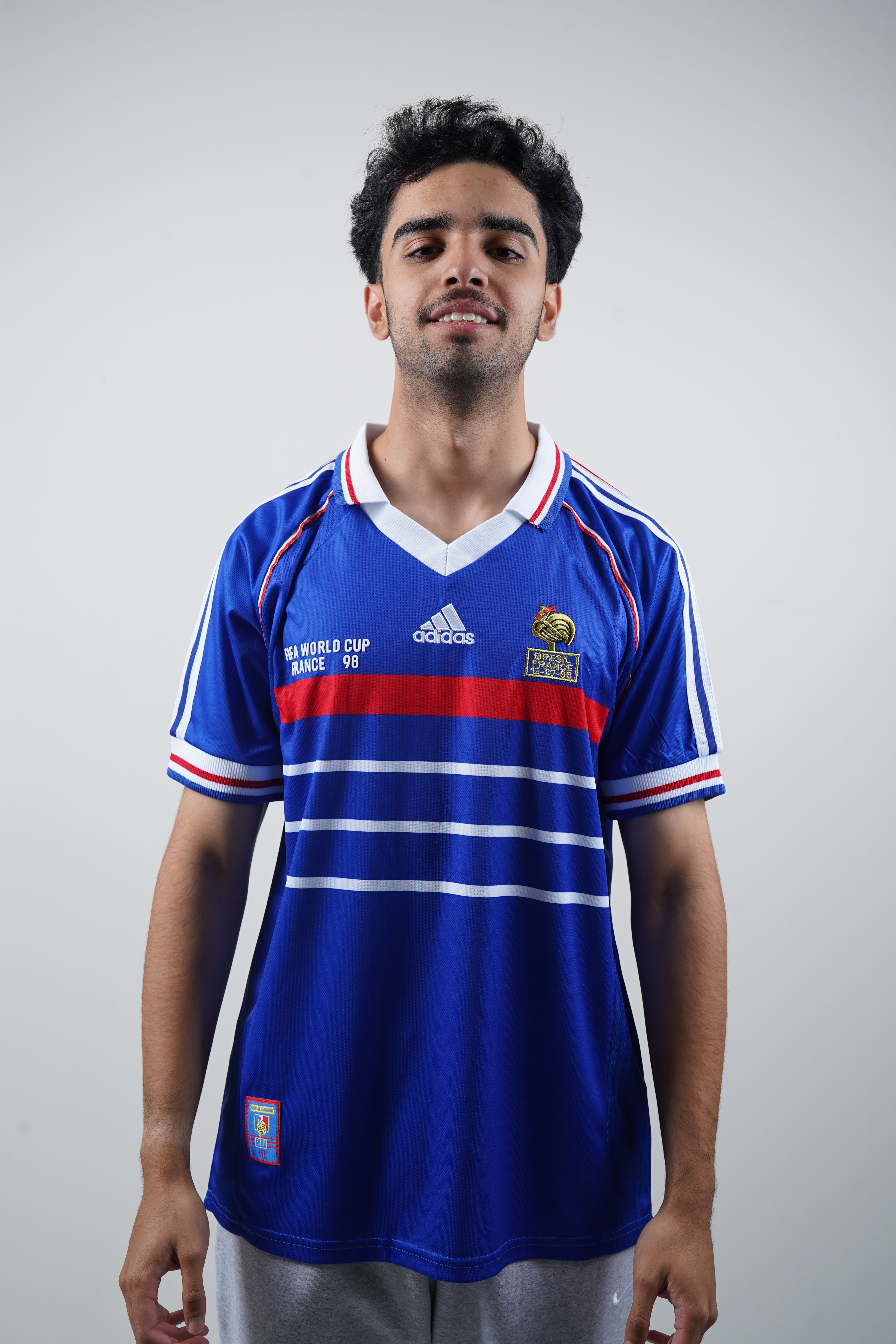 France FIFA WC 1998 Home Retro Jersey