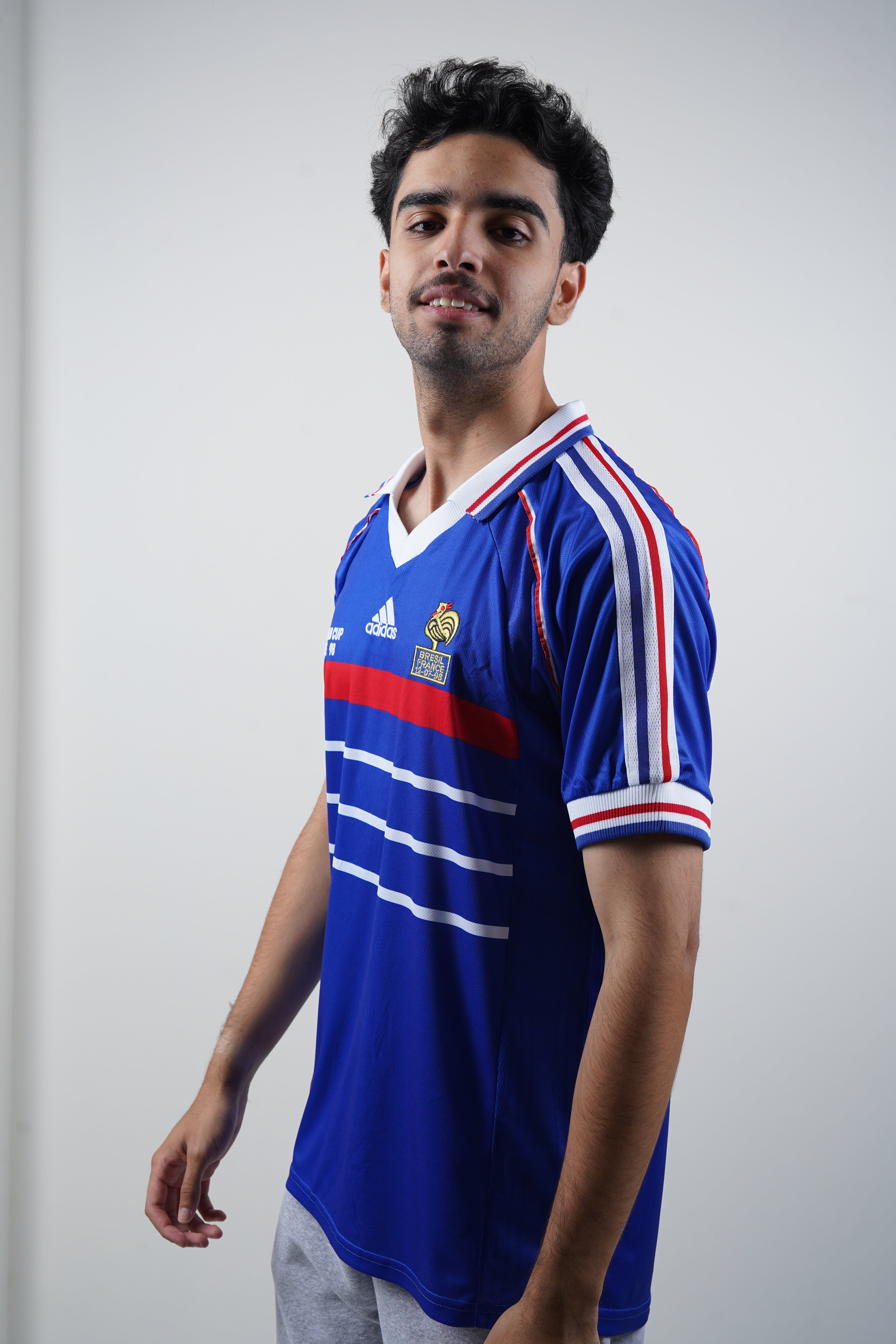 France FIFA WC 1998 Home Retro Jersey