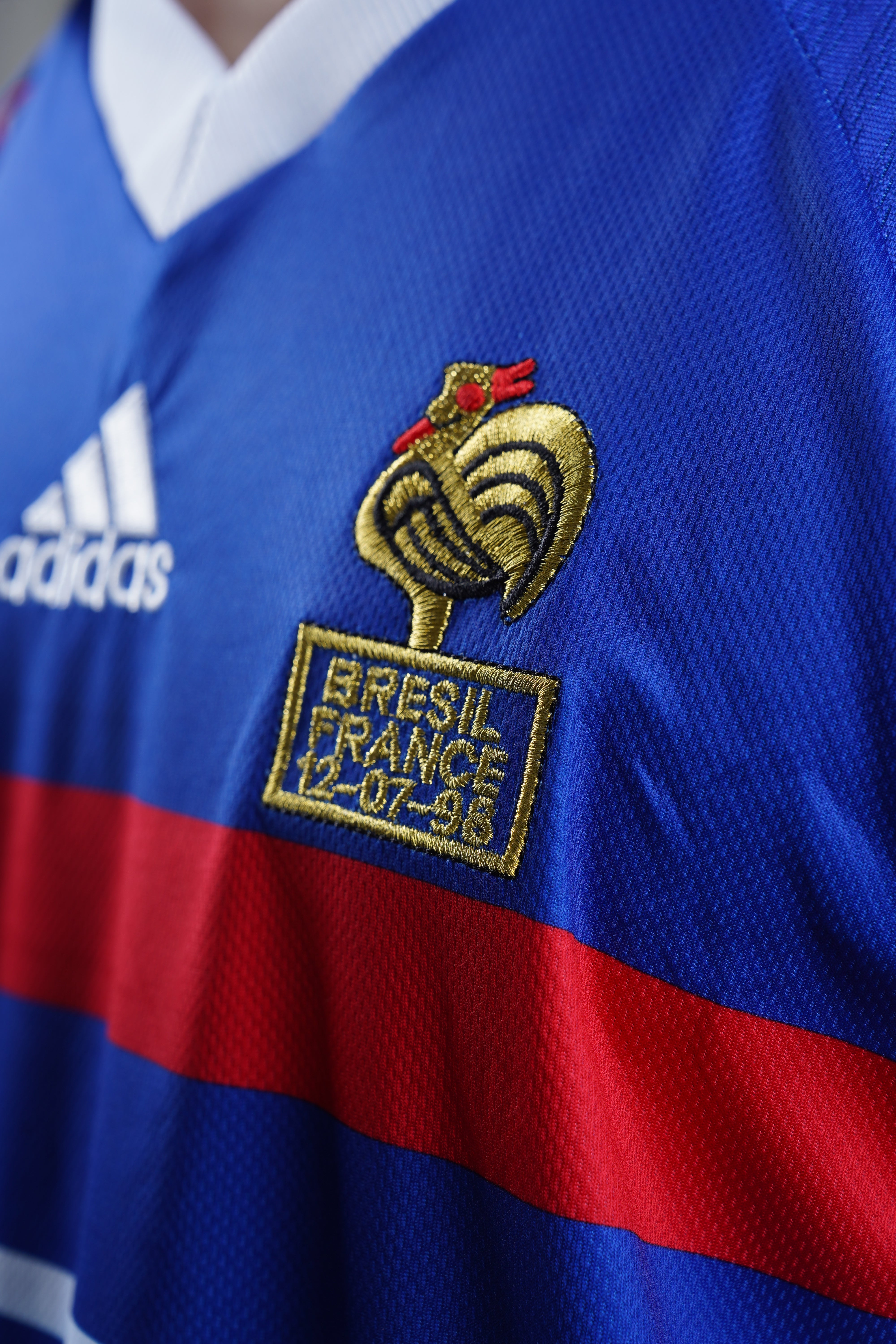 France FIFA WC 1998 Home Retro Jersey