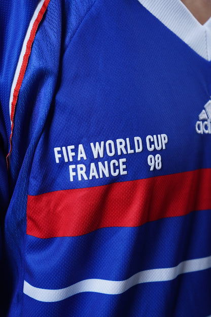 France FIFA WC 1998 Home Retro Jersey