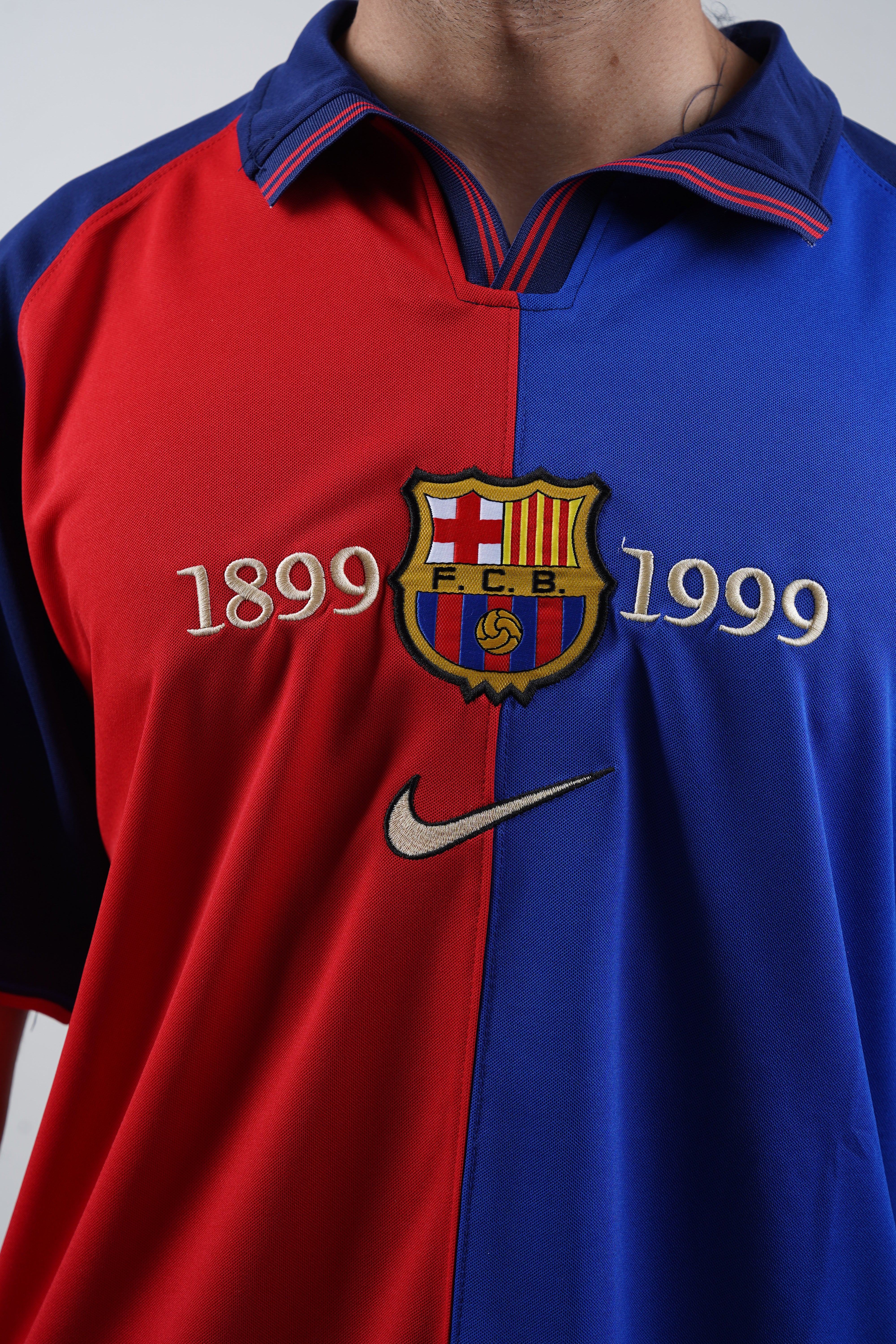 FC Barcelona 1899/1999 100th Anniversary Home Jersey