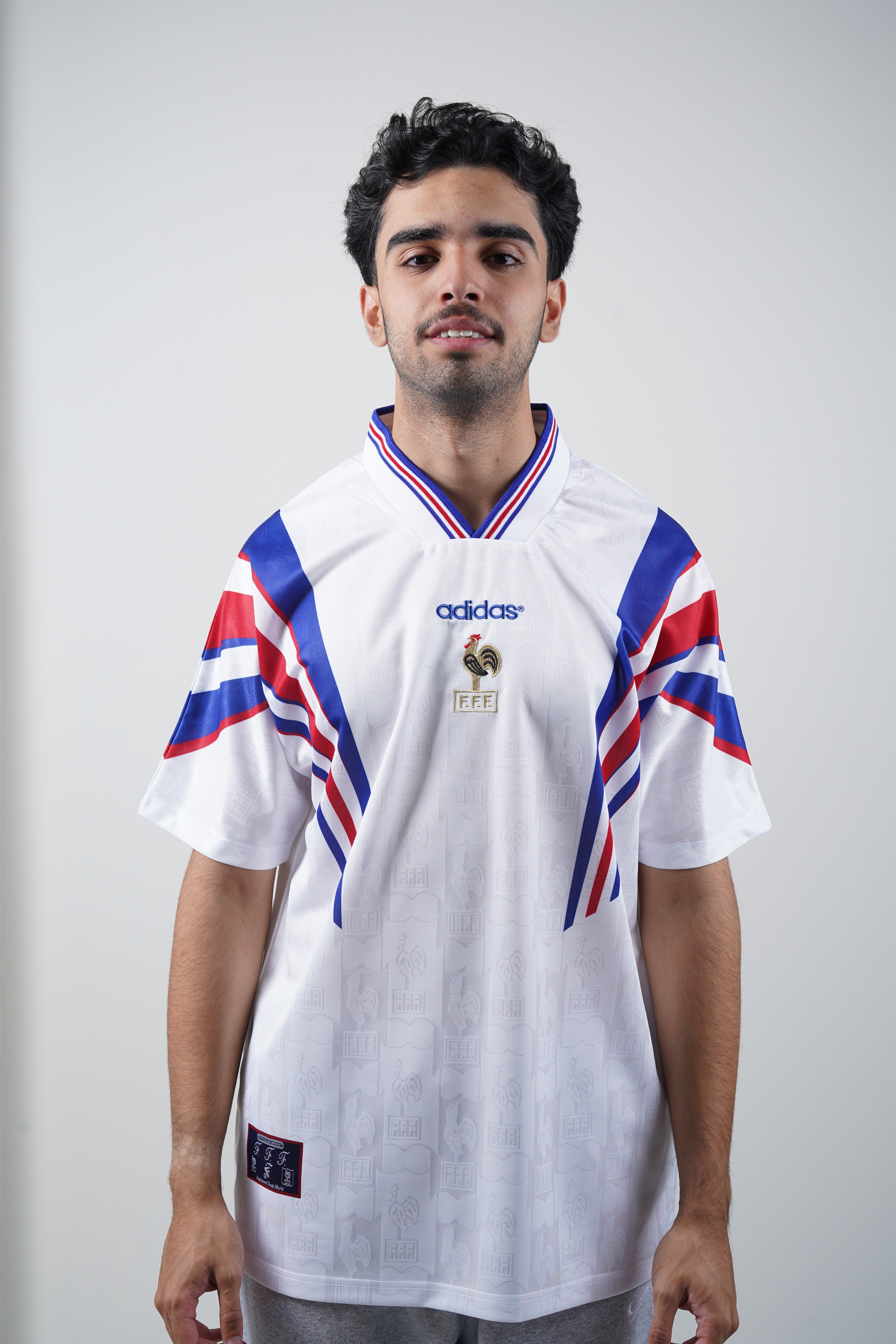 France Away 1996 Retro Jersey