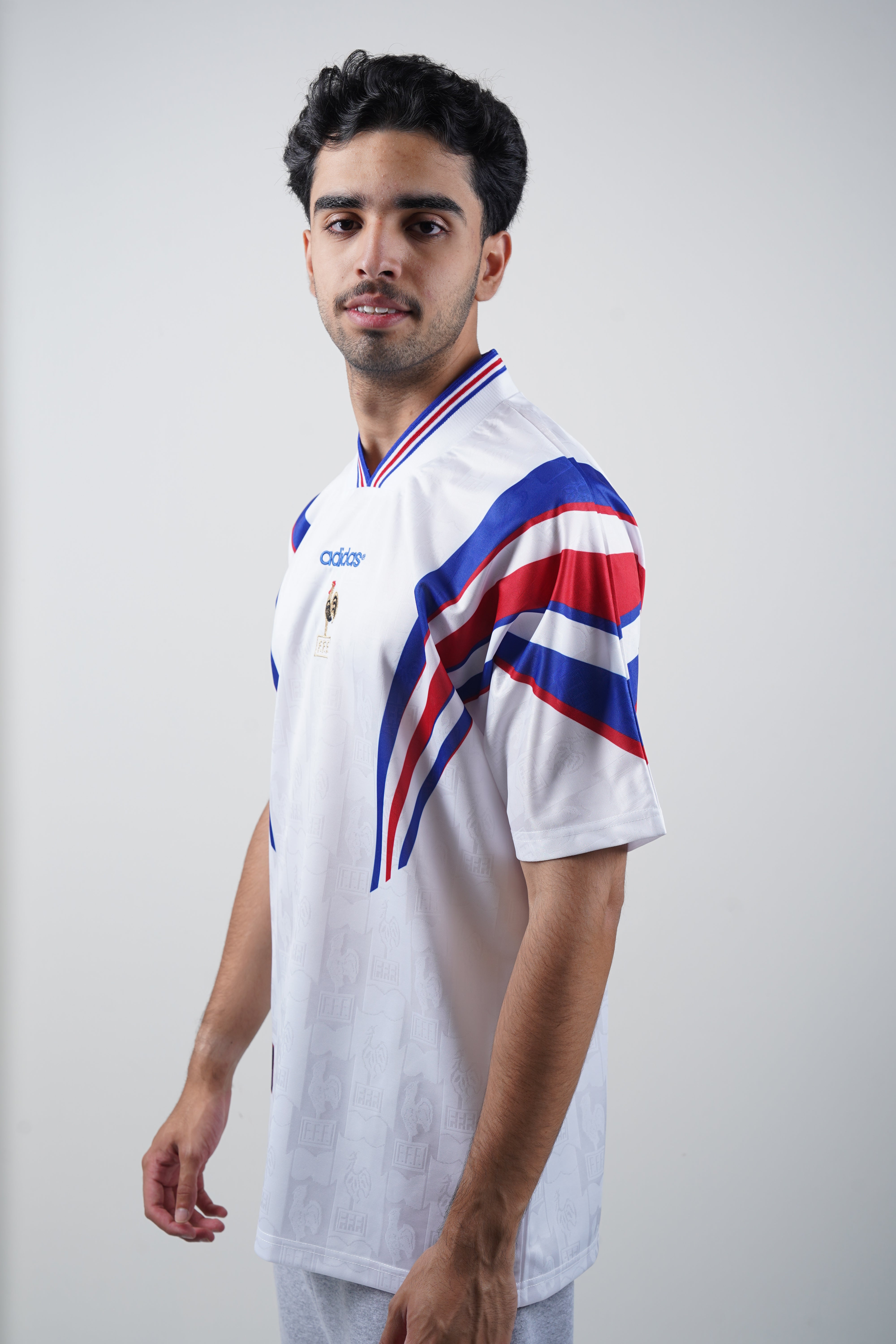 France Away 1996 Retro Jersey