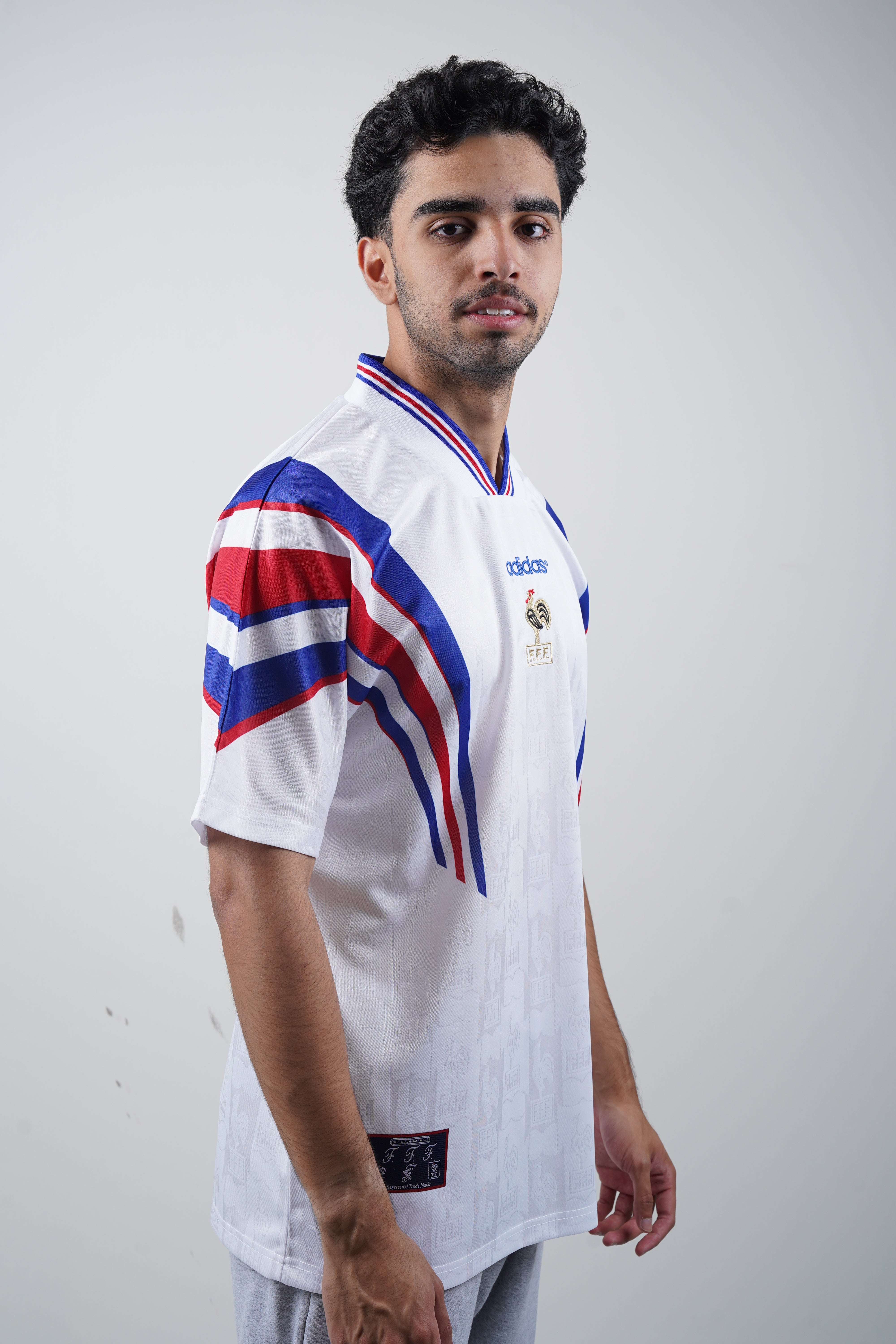 France Away 1996 Retro Jersey