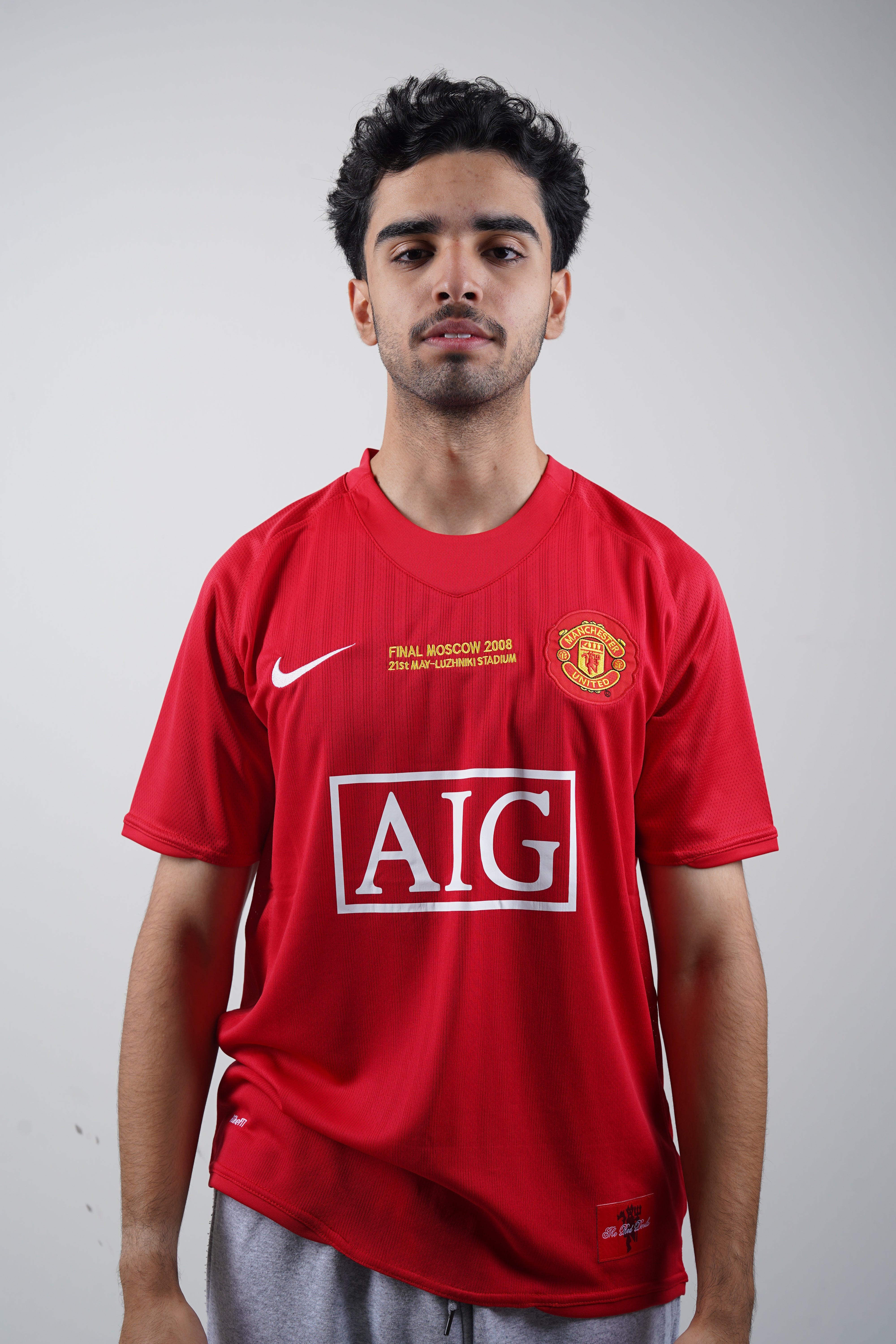 Manchester United Retro Home Jersey 2007/08