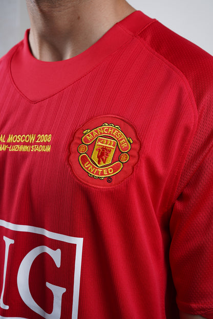 Manchester United Retro Home Jersey 2007/08